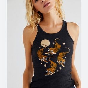 Free People Tiger Moon Tank size small